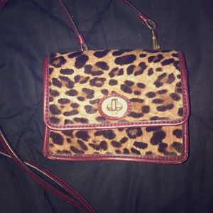 Coach Leopard Print Crossbody Bag